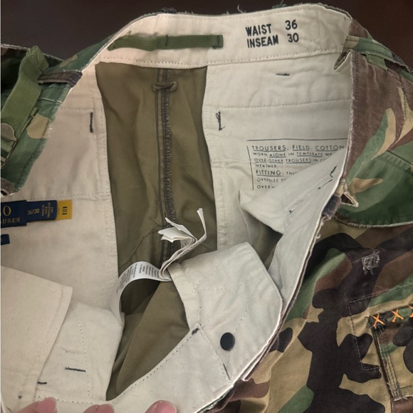 Ralph Lauren camouflage cargo pants - Picture 4 of 6
